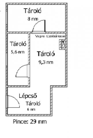 Eladó családi ház, Somlóvásárhelyen 36.9 M Ft, 3 szobás