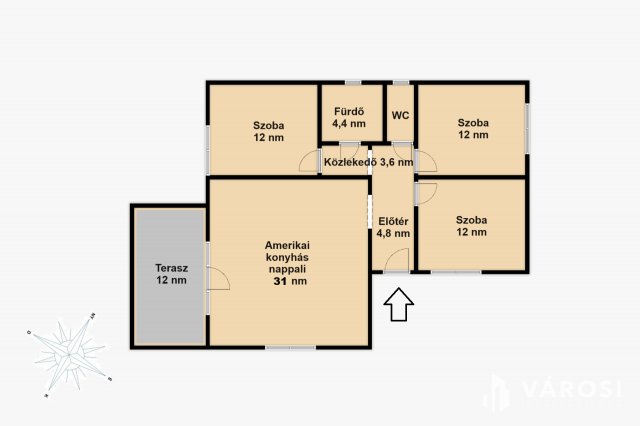 Eladó családi ház, Pusztaszabolcson 79 M Ft, 4 szobás