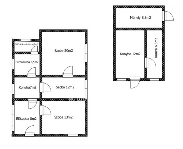 Eladó családi ház, Szentesen 54 M Ft, 3 szobás