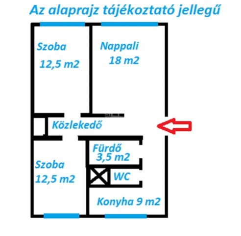 Eladó téglalakás, Budapesten, XX. kerületben 69 M Ft, 3 szobás