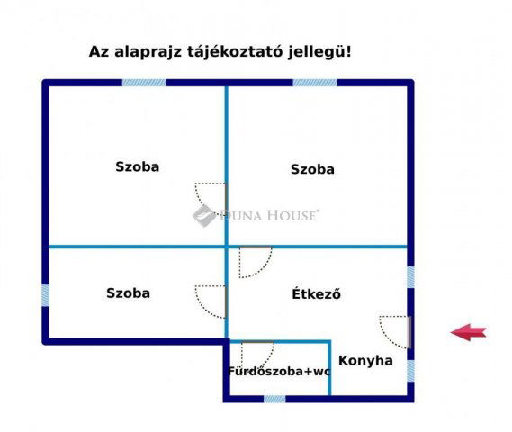 Eladó családi ház, Madarason 4.99 M Ft, 3 szobás