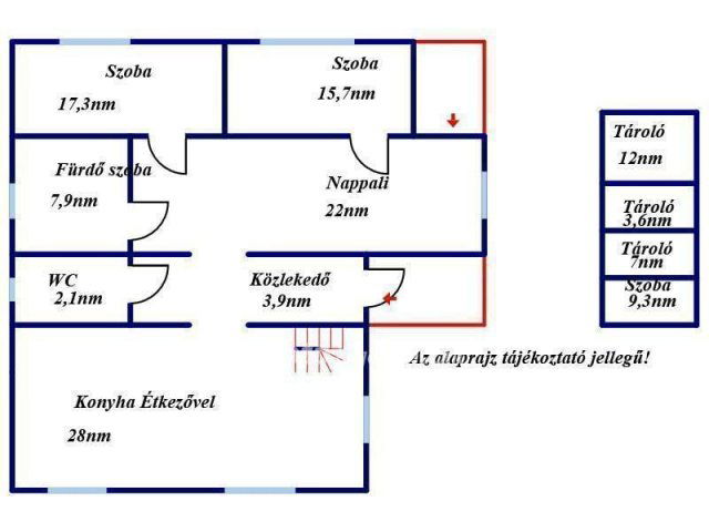 Eladó családi ház, Farmoson 36.9 M Ft, 4 szobás