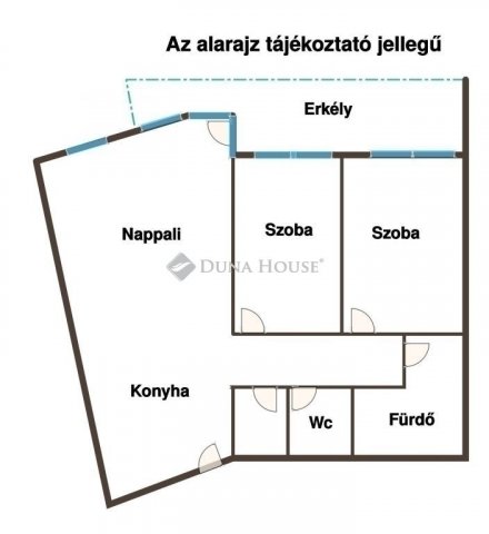 Eladó téglalakás, Budapesten, XXI. kerületben 83 M Ft, 3 szobás