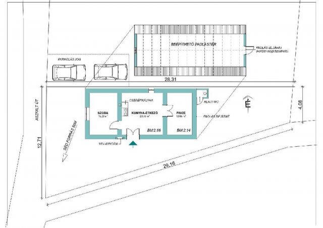 Eladó nyaraló, Somlószőlősön 15 M Ft, 2 szobás