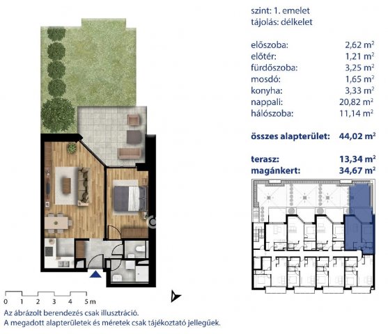 Eladó téglalakás, Budapesten, VIII. kerületben 99 M Ft, 2 szobás