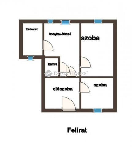 Eladó téglalakás, Bácsalmáson 12.99 M Ft, 2 szobás