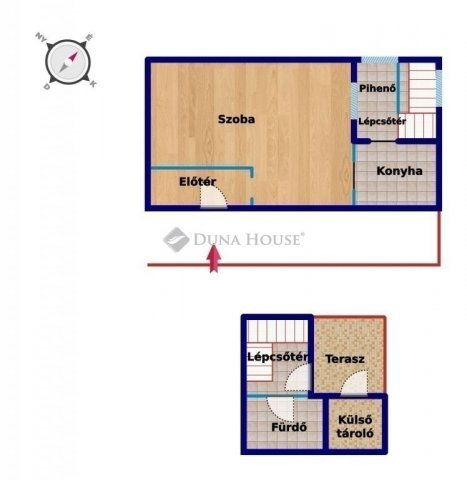 Eladó téglalakás, Budapesten, VIII. kerületben 64.9 M Ft