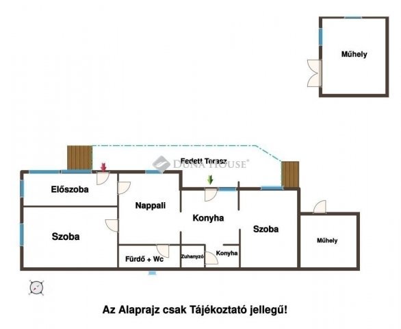 Eladó családi ház, Tápiószecsőn 49.9 M Ft, 3 szobás