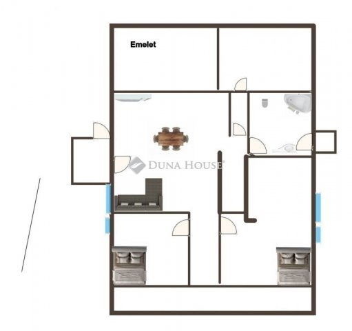 Eladó téglalakás, Kistarcsán 62 M Ft, 3 szobás