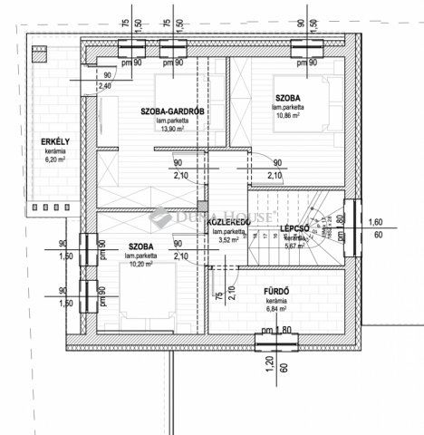 Eladó ikerház, Vecsésen 125 M Ft, 4 szobás