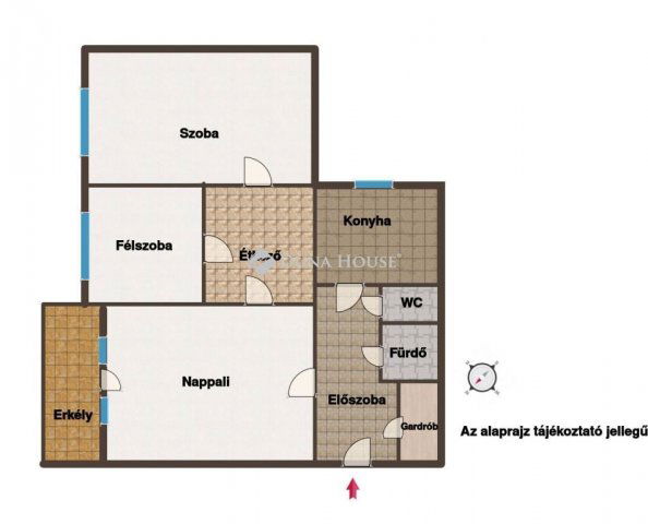 Eladó panellakás, Budapesten, X. kerületben 84 M Ft, 3 szobás