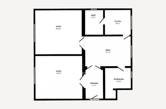 Eladó családi ház, Taktaszadán 11.5 M Ft, 2 szobás