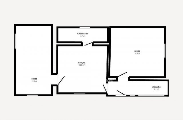 Eladó családi ház, Nyíregyházán 40 M Ft, 2 szobás