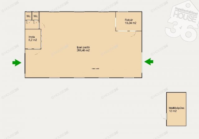 Eladó ipari ingatlan, Kecskeméten 110 M Ft / költözzbe.hu