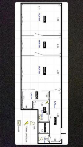 Eladó téglalakás, Budapesten, VIII. kerületben 92 M Ft, 3 szobás