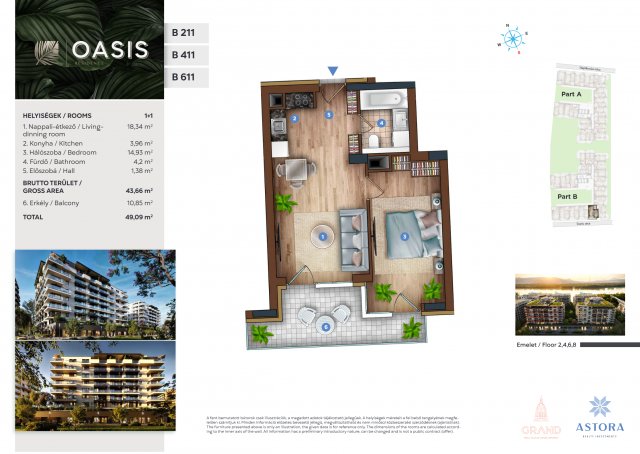 Eladó téglalakás, XIII. kerületben, Sólyatér utcában