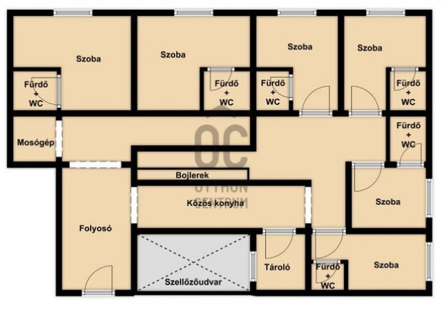 Eladó téglalakás, Budapesten, VI. kerületben, Aradi utcában