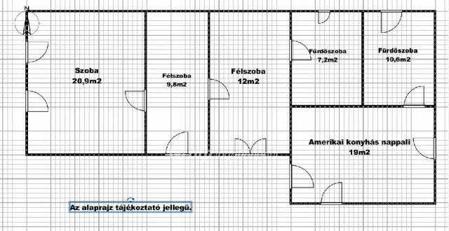 Eladó családi ház, Tiszaörsön 13.5 M Ft, 1+2 szobás