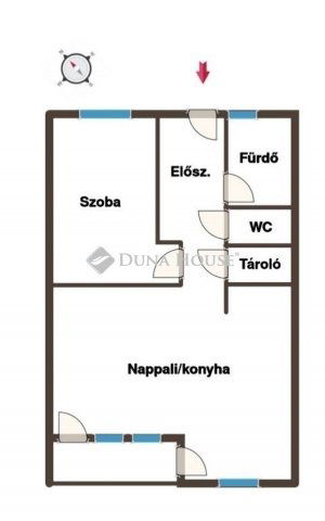 Eladó téglalakás, Kecskeméten 82.9 M Ft, 2 szobás