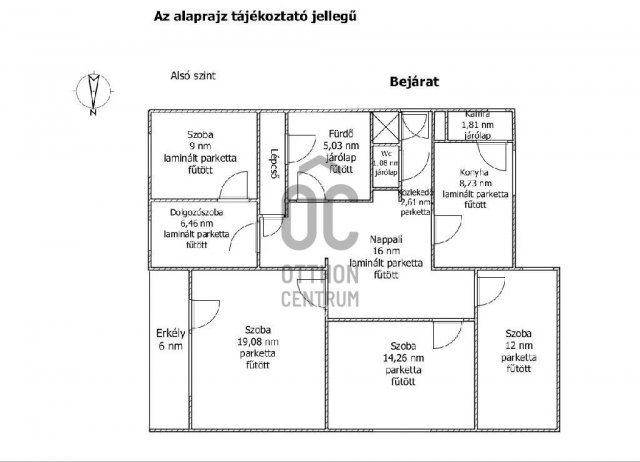 Eladó téglalakás, Nagykanizsán 79.99 M Ft, 6 szobás