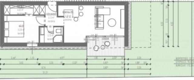 Eladó téglalakás, Debrecenben 67.99 M Ft, 2 szobás