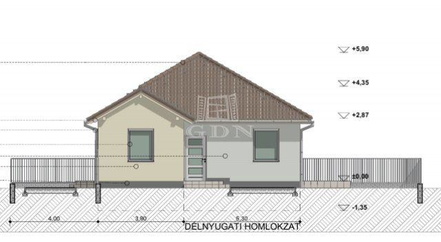 Eladó családi ház, Áporkán 65 M Ft, 4 szobás