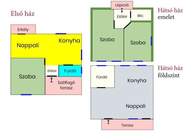 Eladó családi ház, Siófokon 99.8 M Ft, 5 szobás