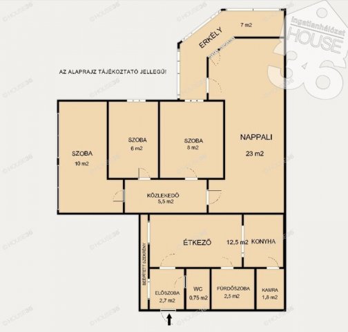 Eladó panellakás, Kecskeméten 59 M Ft, 4 szobás