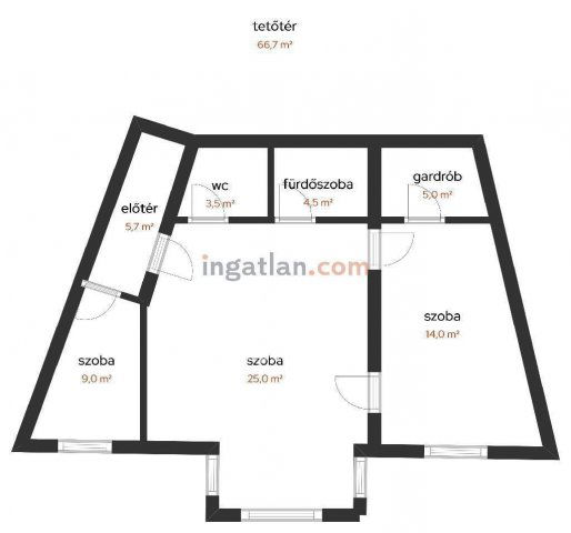 Eladó családi ház, Egerben 109.9 M Ft, 4+1 szobás