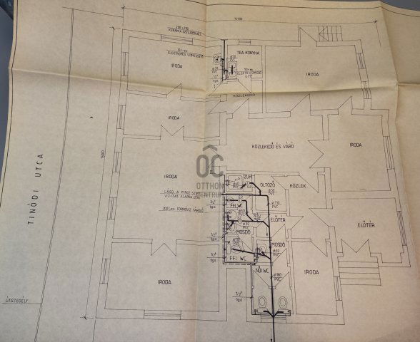 Eladó iroda, Budapesten, IV. kerületben 135 M Ft, 7 szobás