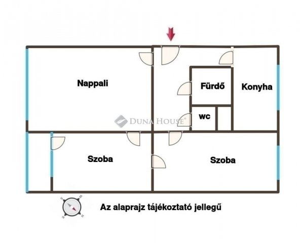Eladó panellakás, Budapesten, XV. kerületben 63.9 M Ft, 3 szobás