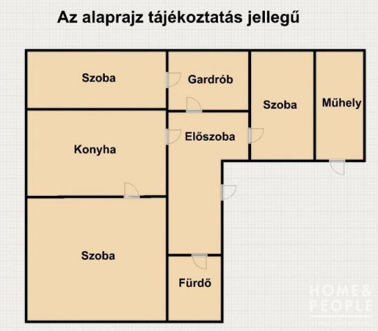 Eladó családi ház, Hódmezővásárhelyen 49 M Ft, 3 szobás