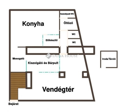 Eladó üzlethelyiség, Budapesten, IX. kerületben 84.5 M Ft