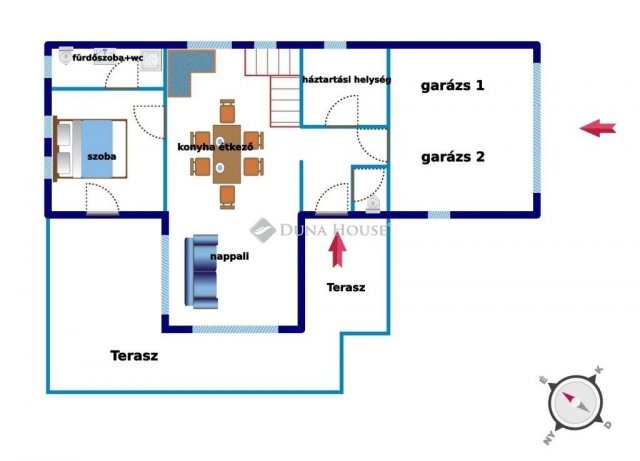 Eladó családi ház, Petőházán 108 M Ft, 5 szobás