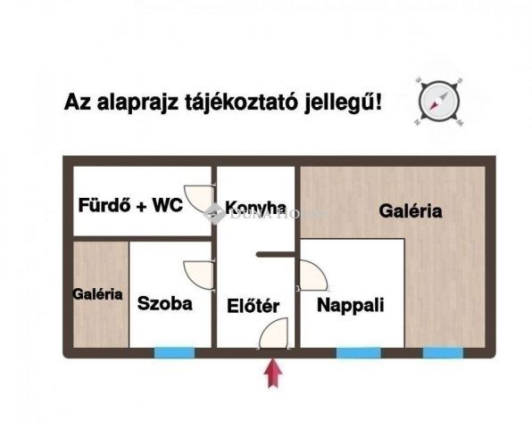 Eladó téglalakás, Budapesten, VII. kerületben 48 M Ft, 2 szobás