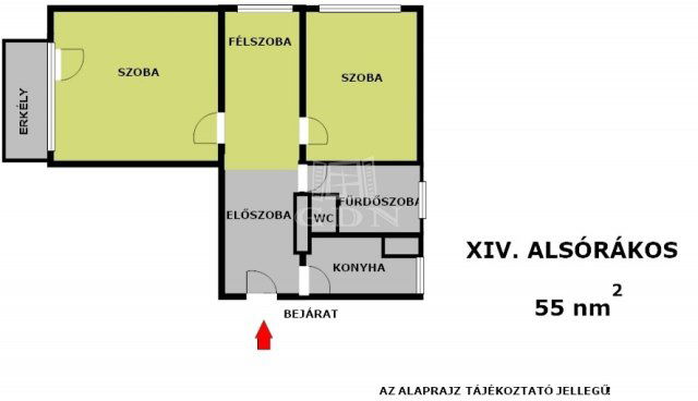 Eladó téglalakás, Budapesten, XIV. kerületben 70.5 M Ft