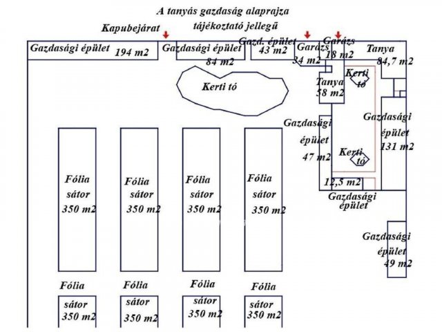 Eladó mezogazdasagi ingatlan, Cegléden 65 M Ft, 4+2 szobás