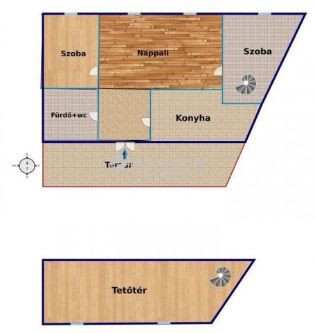 Eladó családi ház, Kecskeméten 68.5 M Ft, 3 szobás