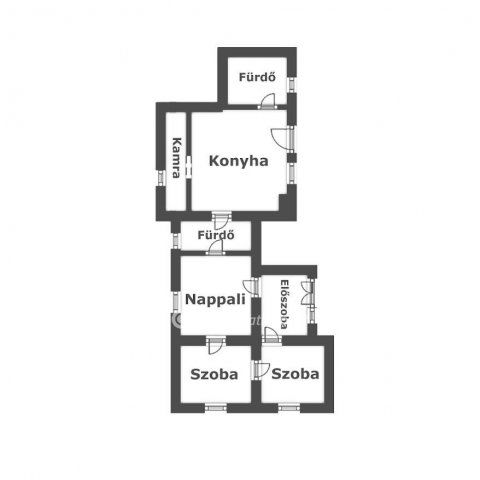 Eladó családi ház, Ivádon 17.5 M Ft, 3 szobás