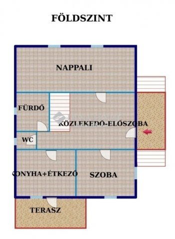Eladó családi ház, Vecsésen 110 M Ft, 5 szobás
