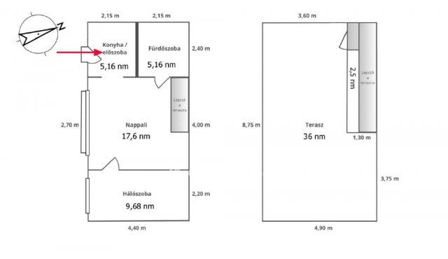 Eladó téglalakás, Budapesten, XIII. kerületben 110 M Ft