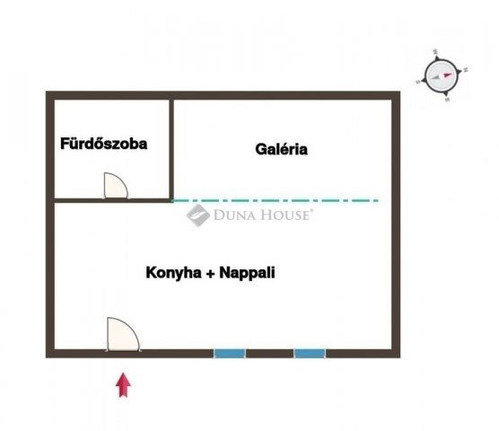 Eladó téglalakás, Budapesten, XIII. kerületben 45 M Ft, 1 szobás