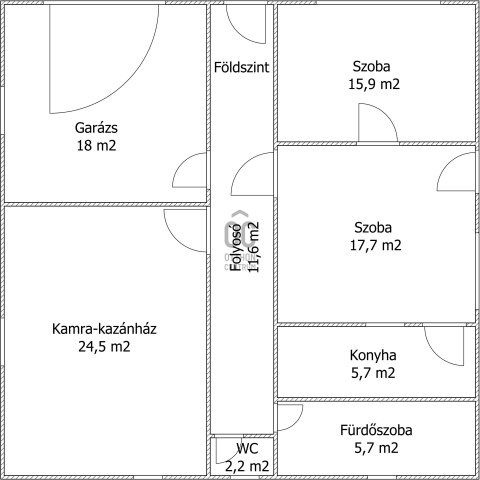 Eladó családi ház, Parádon 75 M Ft, 6 szobás