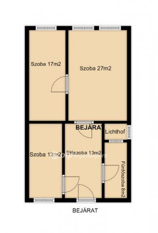 Eladó téglalakás, Budapesten, VII. kerületben 115 M Ft, 3 szobás