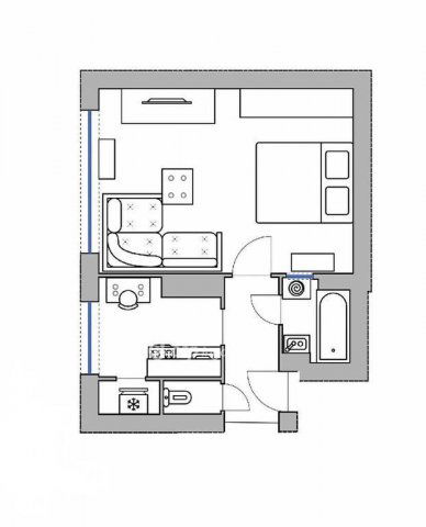 Eladó téglalakás, Miskolcon 25.9 M Ft, 1 szobás