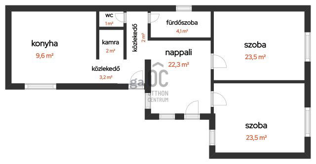 Eladó családi ház, Abonyban 31.9 M Ft, 2 szobás