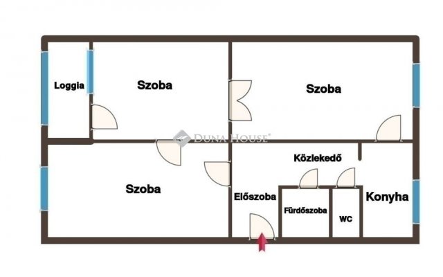 Eladó panellakás, Budapesten, III. kerületben 73 M Ft, 3 szobás