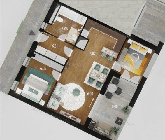 Eladó téglalakás, Balatonalmádiban 135 M Ft, 3 szobás