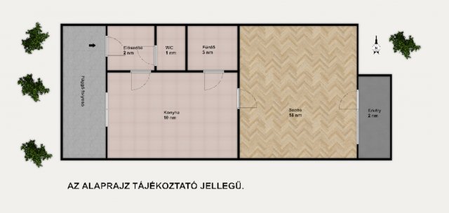 Eladó téglalakás, Budapesten, XI. kerületben 57 M Ft, 1 szobás