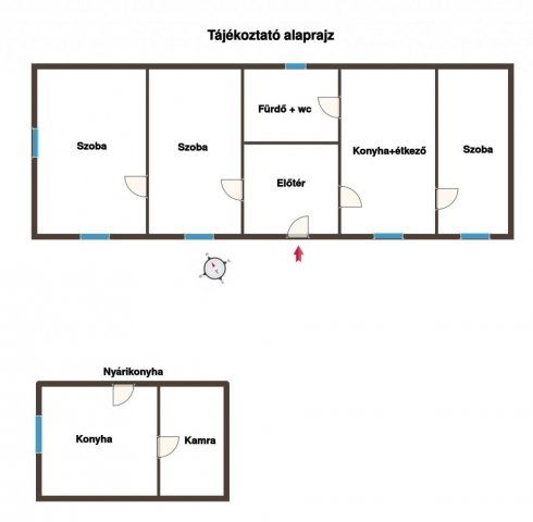 Eladó családi ház, Kókán 29.4 M Ft, 3 szobás